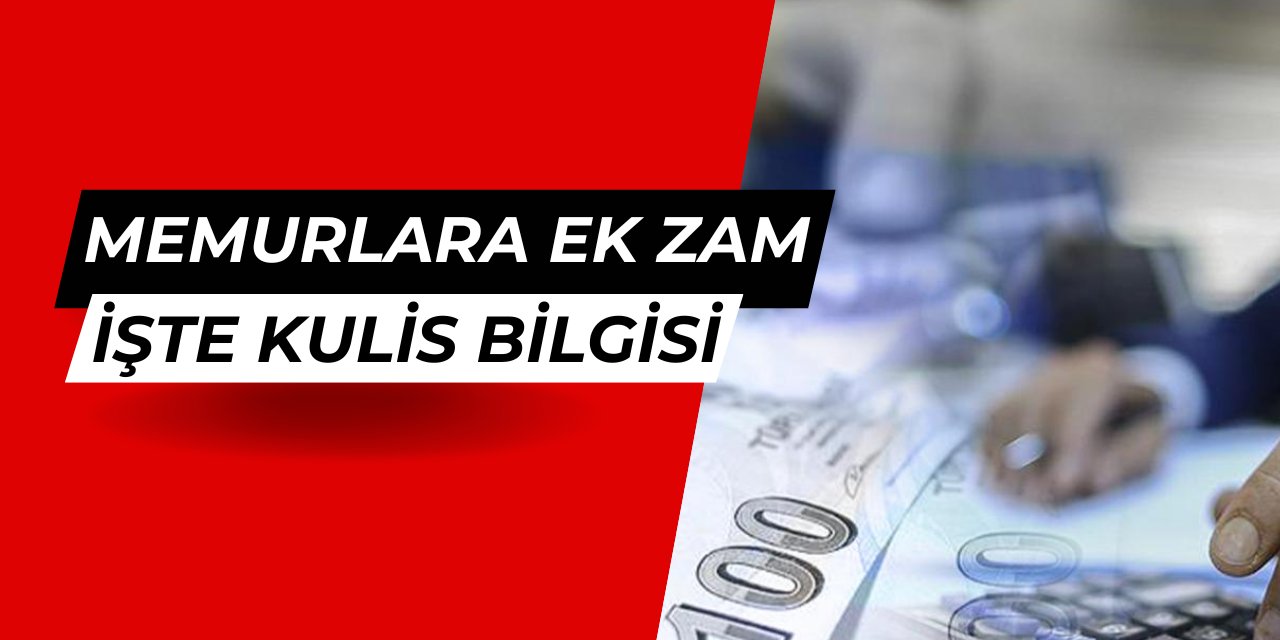 Memur maaşına 4.5 puanlık ek zam