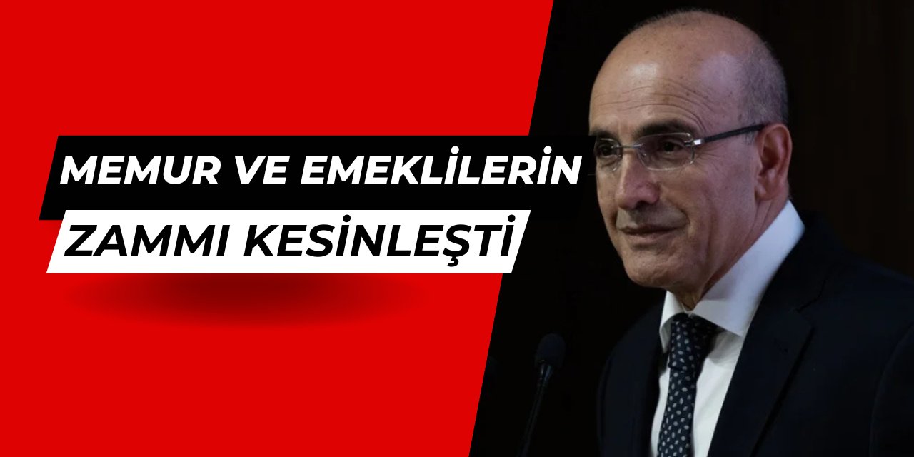 Mehmet Şimşek imzaladı: Memur ve emeklilerin Ocak 2025 maaş zammı kesinleşti