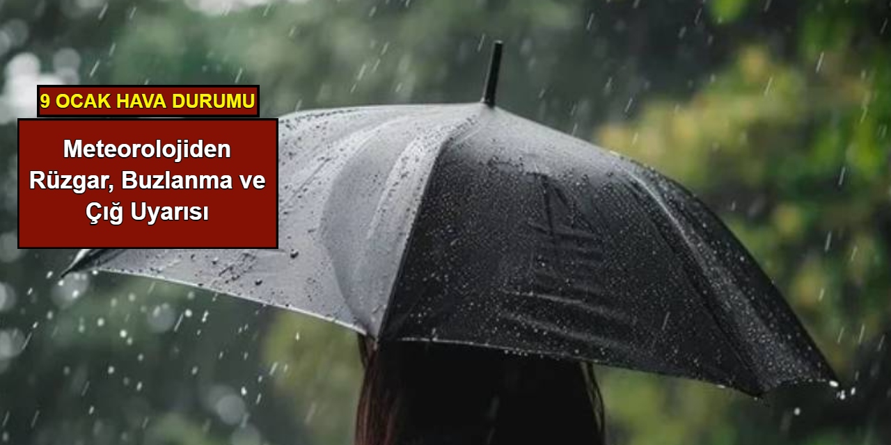 Meteorolojiden rüzgar, buzlanma ve çığ uyarısı