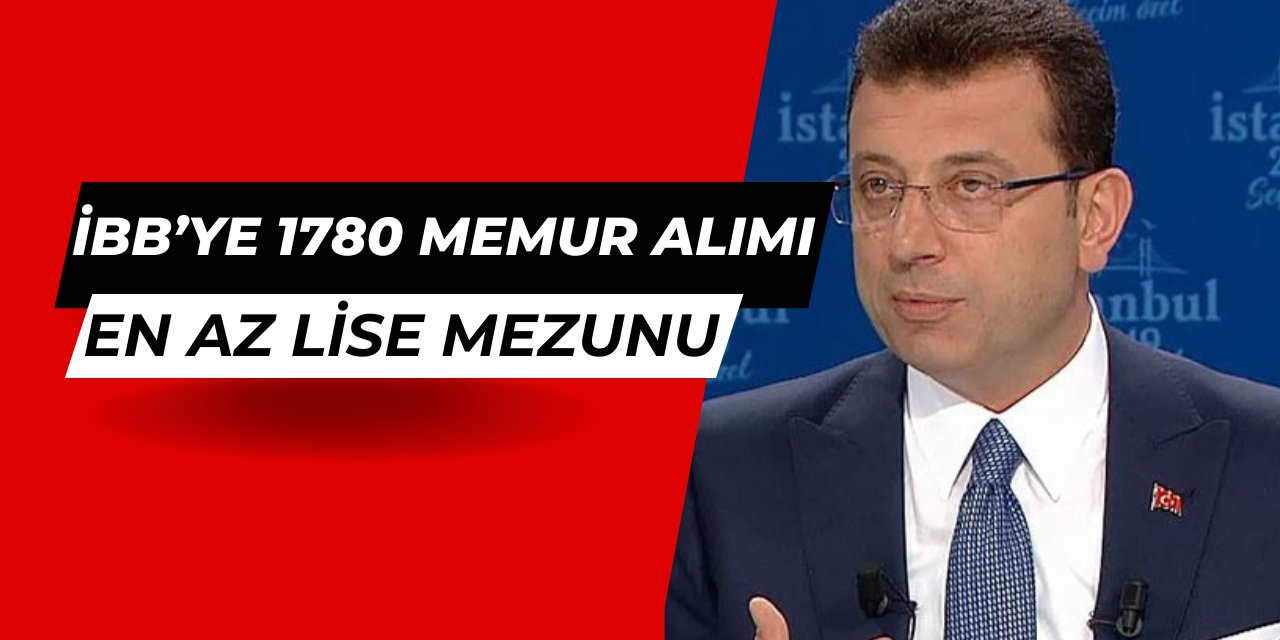 İBB'ye 1780 memur alınacak