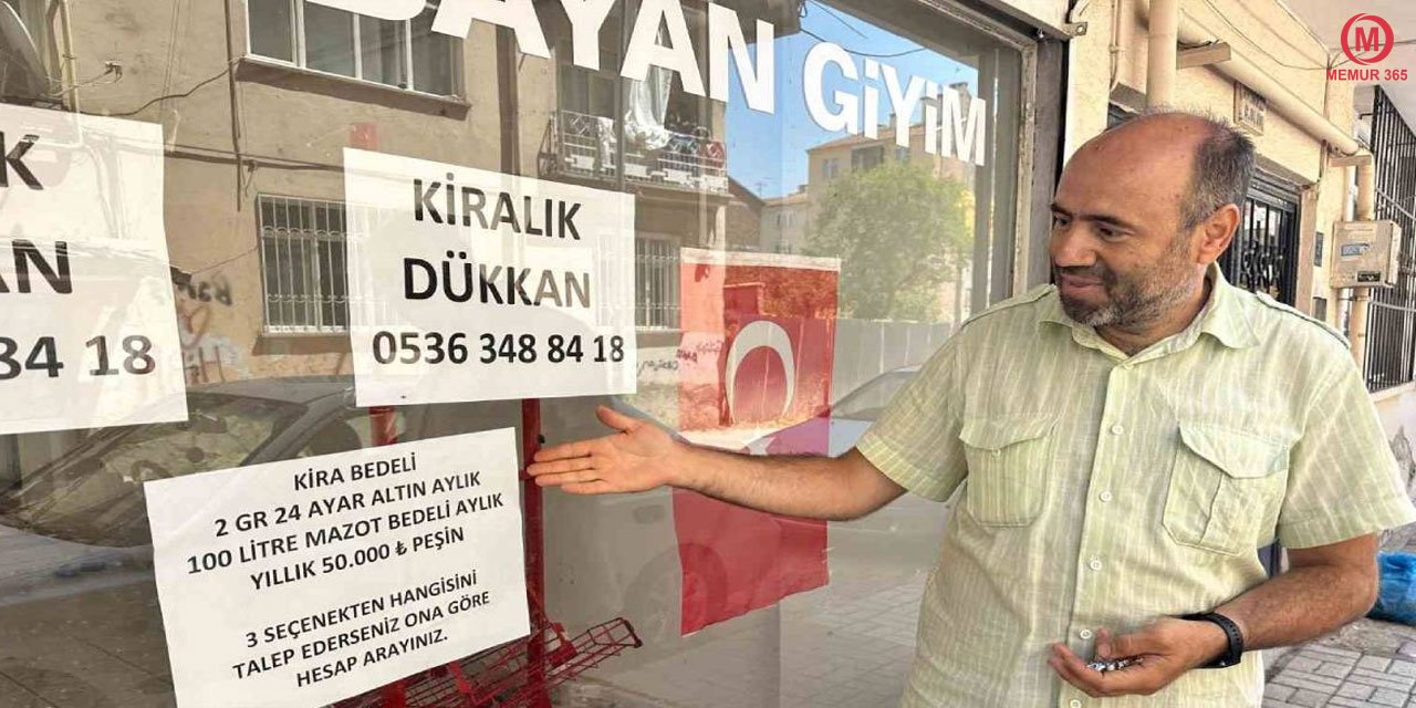 Elazığ'da bir işyeri takas yöntemiyle kiraya veriliyor