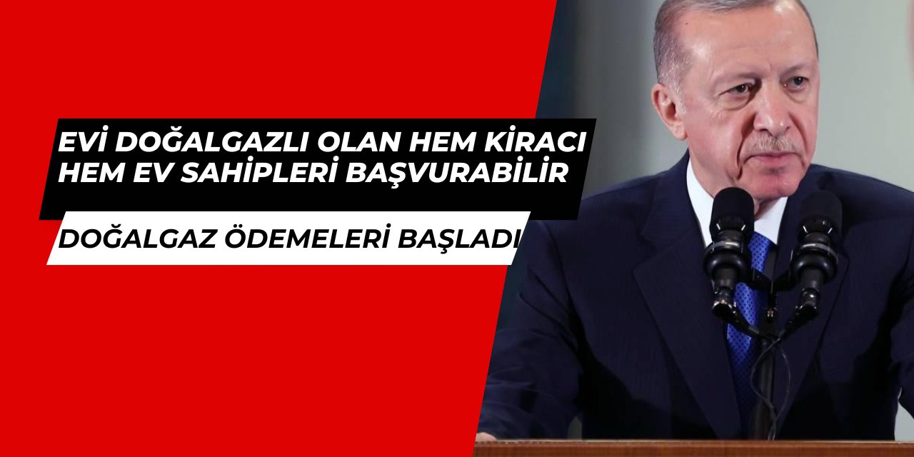 Doğalgaz yardımı başladı: Hem ev sahibi hem kiracılar başvurabilecek