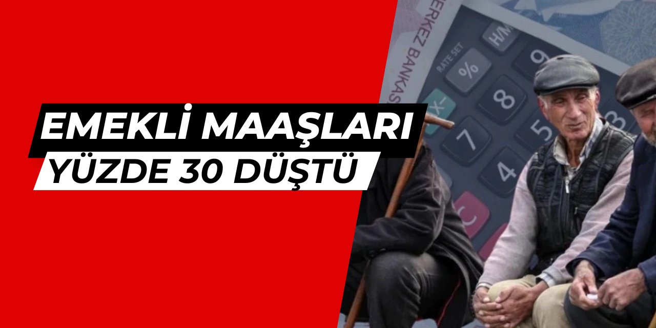 Son dakika: Yeni emekli maaşı yüzde 30 düştü