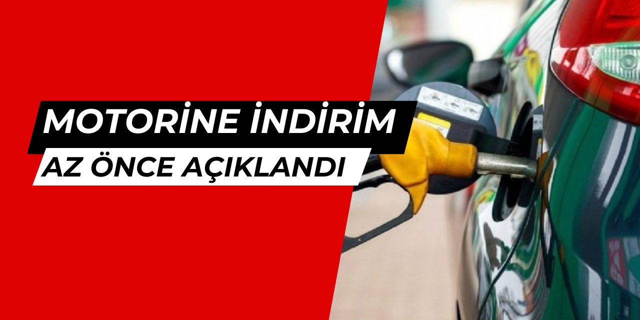 Motorine indirim geliyor: Sıra benzinde