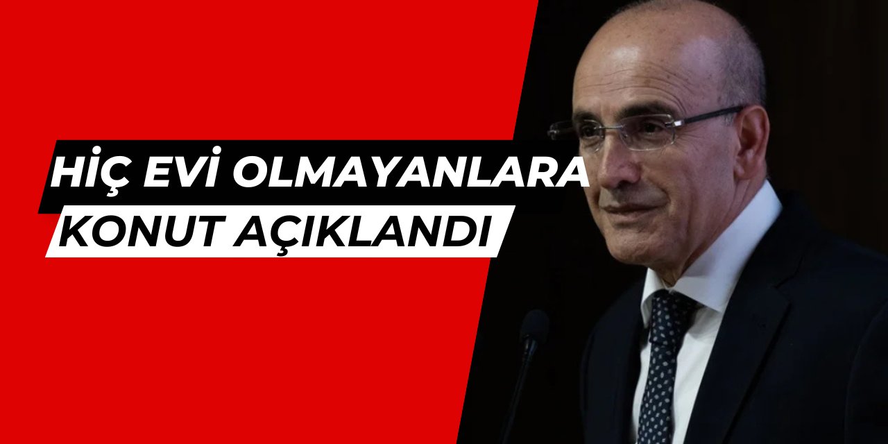 Mehmet Şimşek'ten TOKİ sosyal konut başvurusu açıklaması