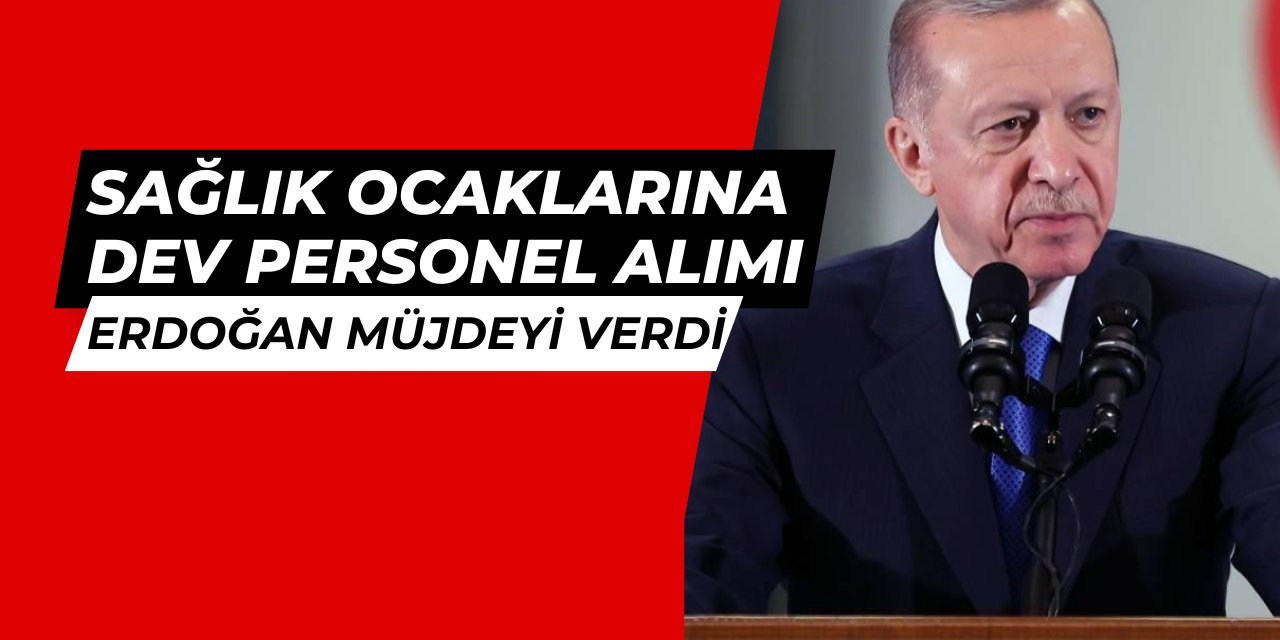 Son dakika: Sağlık ocaklarına 8 bin personel ve işçi alımı müjdesi