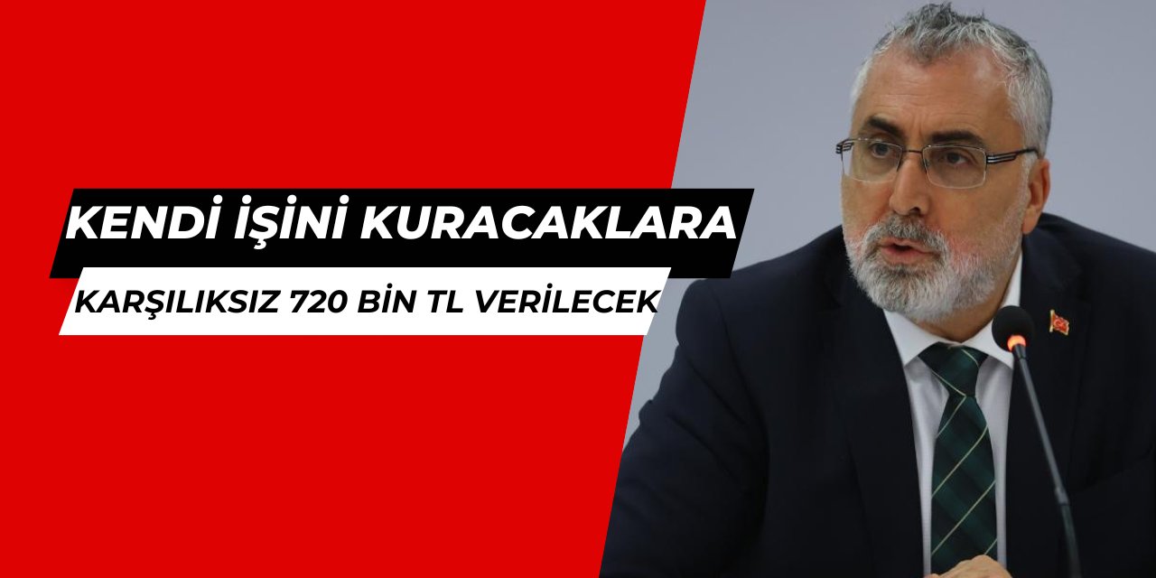 Kendi işini kuracak engelli ve eski hükümlülere karşılıksız 720 bin TL hibe desteği verilecek