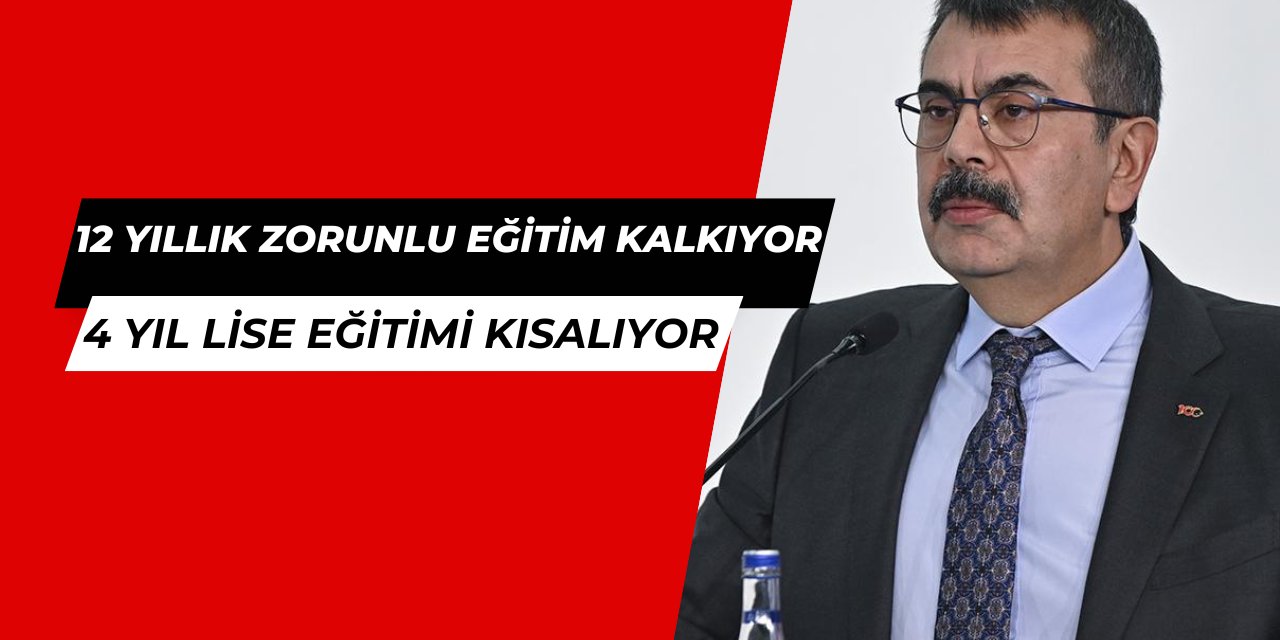 Zorunlu eğitim kalkıyor: Lise eğitim süresi kısalıyor