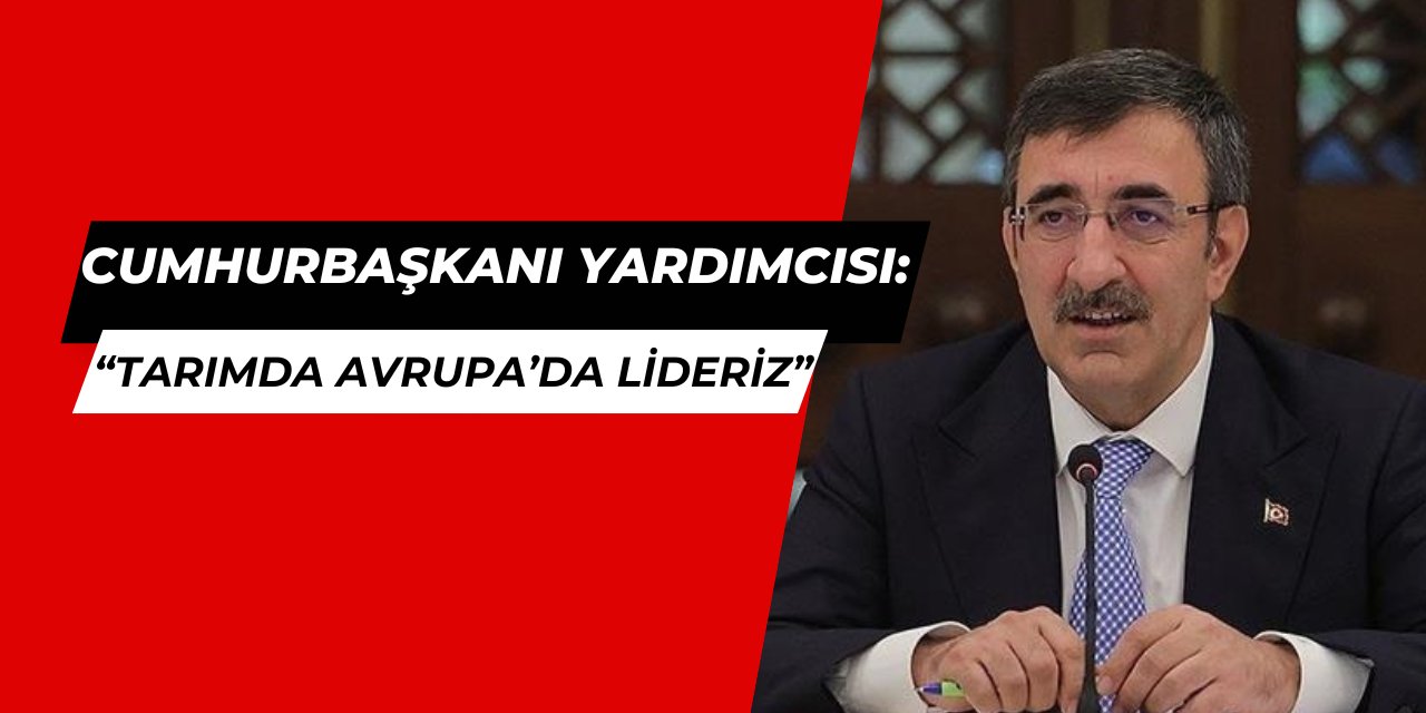 Cumhurbaşkanı Yardımcısı: Türkiye tarımda lider ülke