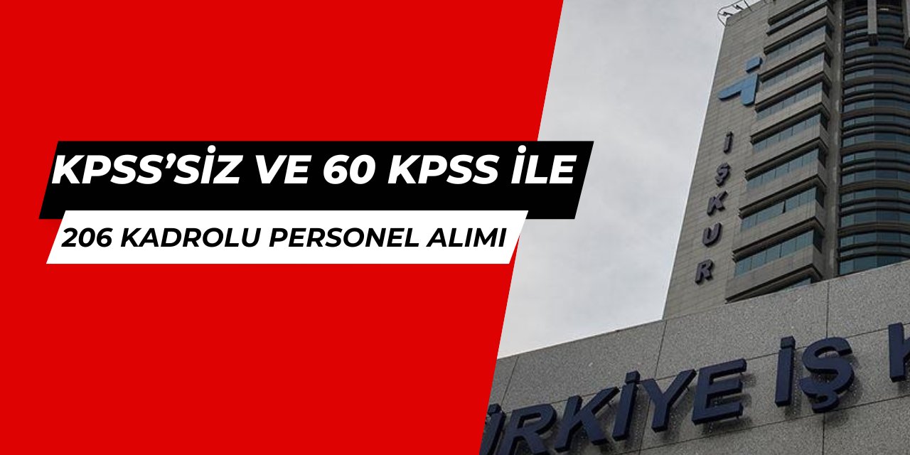 KPS'siz ve 60 KPSS ile: Kıyı Emniyeti 206 personel alımı başvurusu sona eriyor