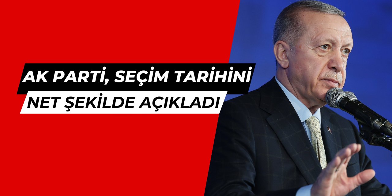 Erdoğan aday dedi ve seçim tarihini net şekilde açıkladı