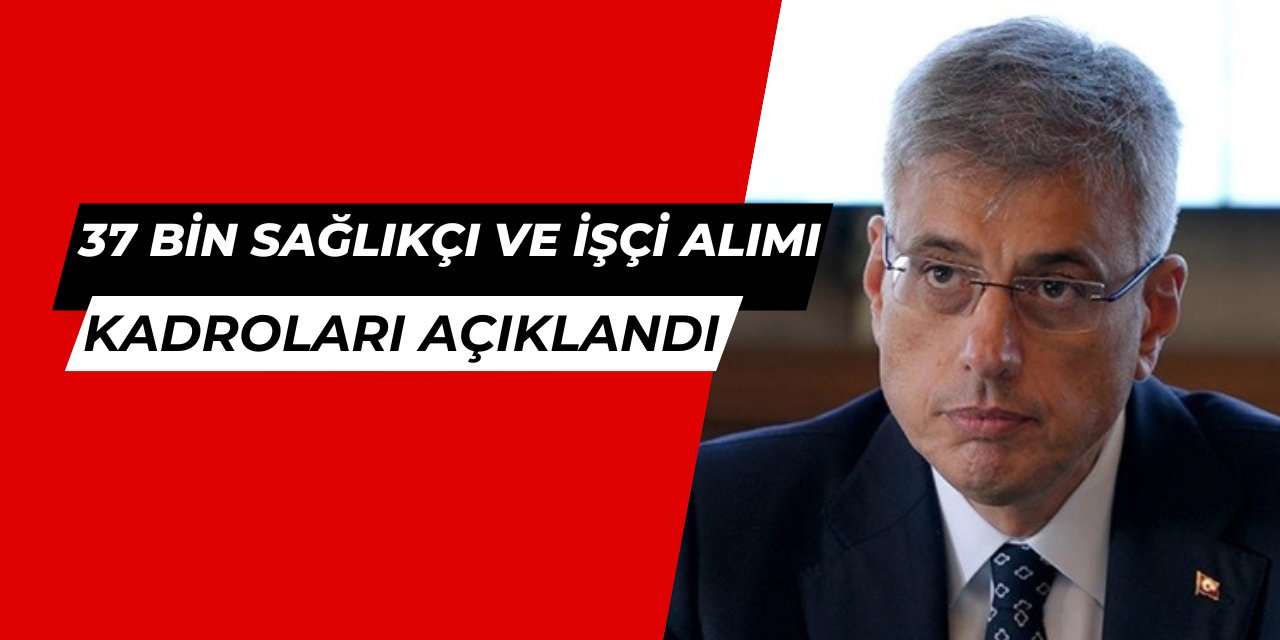 Sağlık Bakanlığı 37 bin personel alımı başvurusu ne zaman? İşte başvuru şartları ve kadrolar 2025