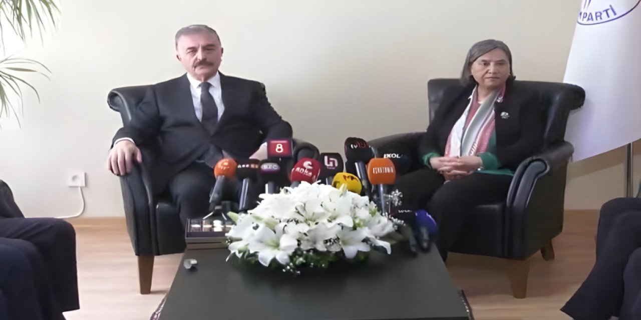 MHP ile DEM Parti ilk defa bayramlaştı