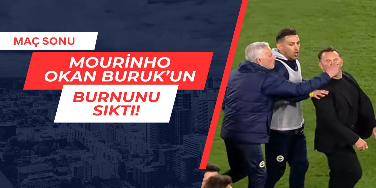 Jose Mourinho Okan Buruk'un burnunu sıktı