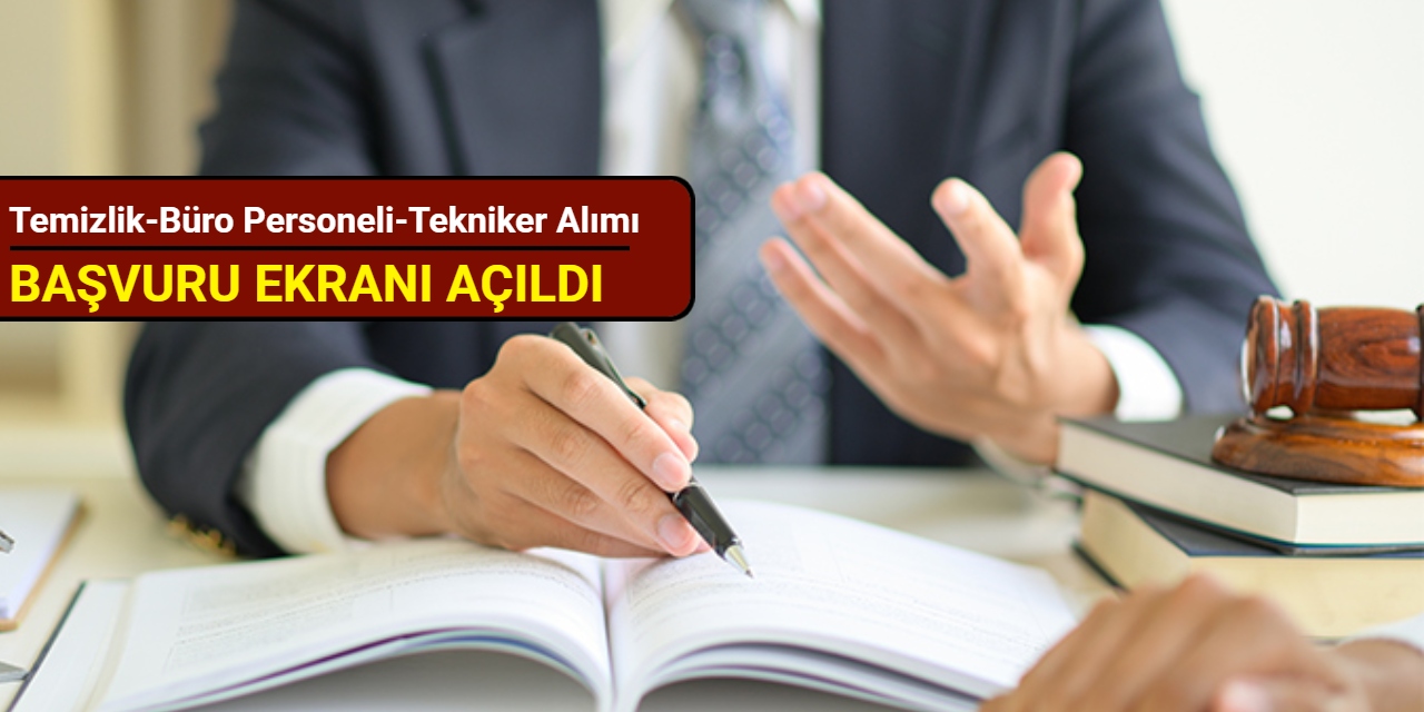 Temizlik, büro personeli, şoför, tekniker alımı: Yıldız Teknik Üniversitesi personel alımı başvuru ekranı açıldı