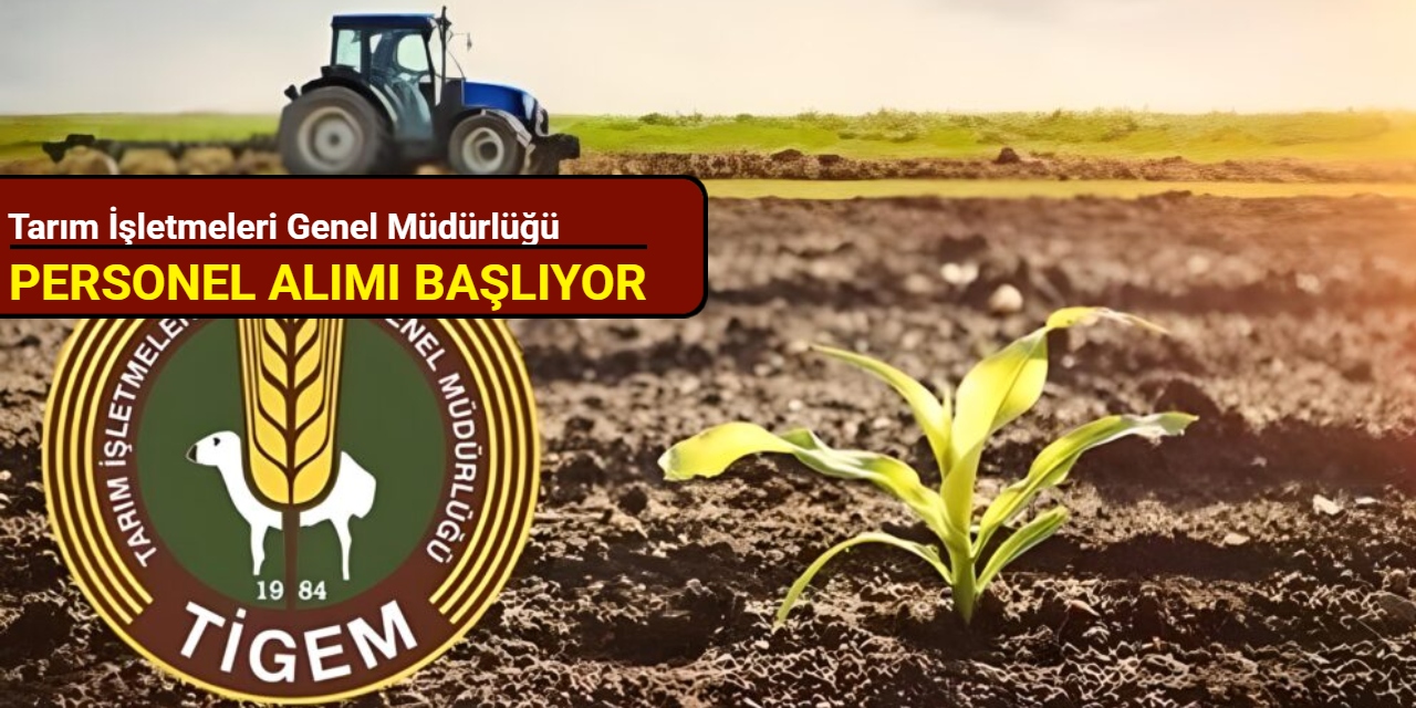 Tarım İşletmeleri Genel Müdürlüğü 306 işçi alımı başvurusu başlıyor