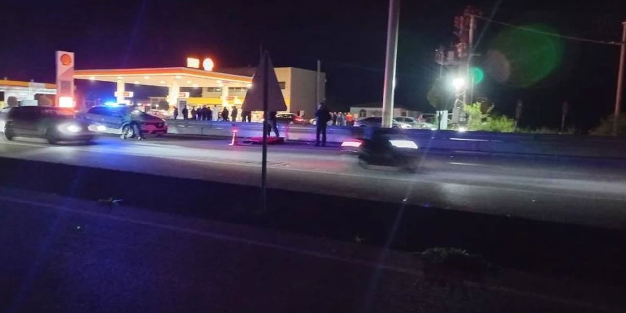 Çanakkale'de yolun karşısına geçmek isteyen bir kişi kaza sonucu hayatını kaybetti