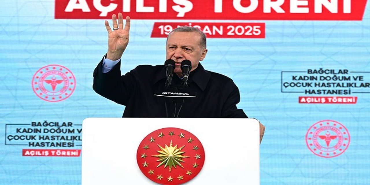 Erdoğan konuşurken açtığı bu pankart nedeniyle tutuklandı