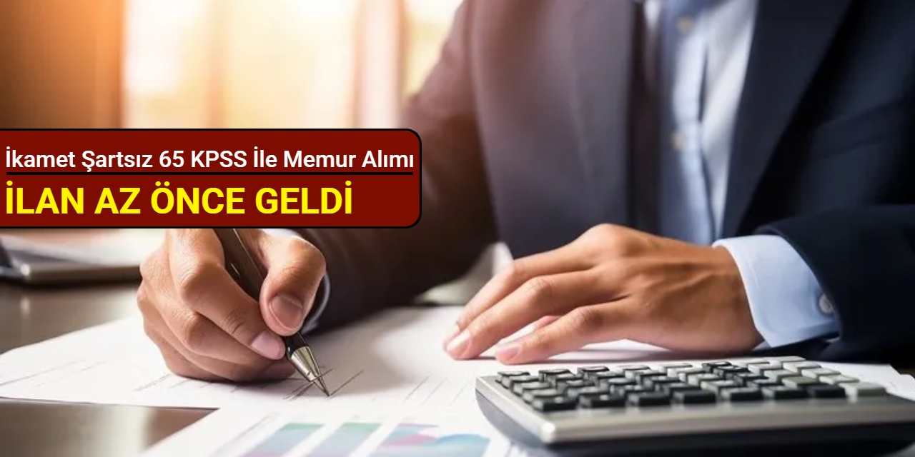 65 KPSS ile: Bozçalı Belediyesi memur alımı yapacak