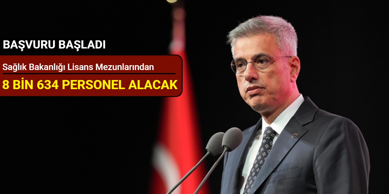 Sağlık Bakanlığı lisans mezunu 8 bin 634 personel alımı yapacak: İşte lisans KPSS tercih kılavuzu ve robotu