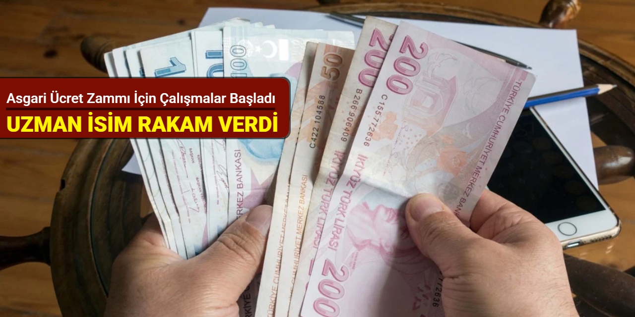 Uzman isim asgari ücret zammı için rakam verdi