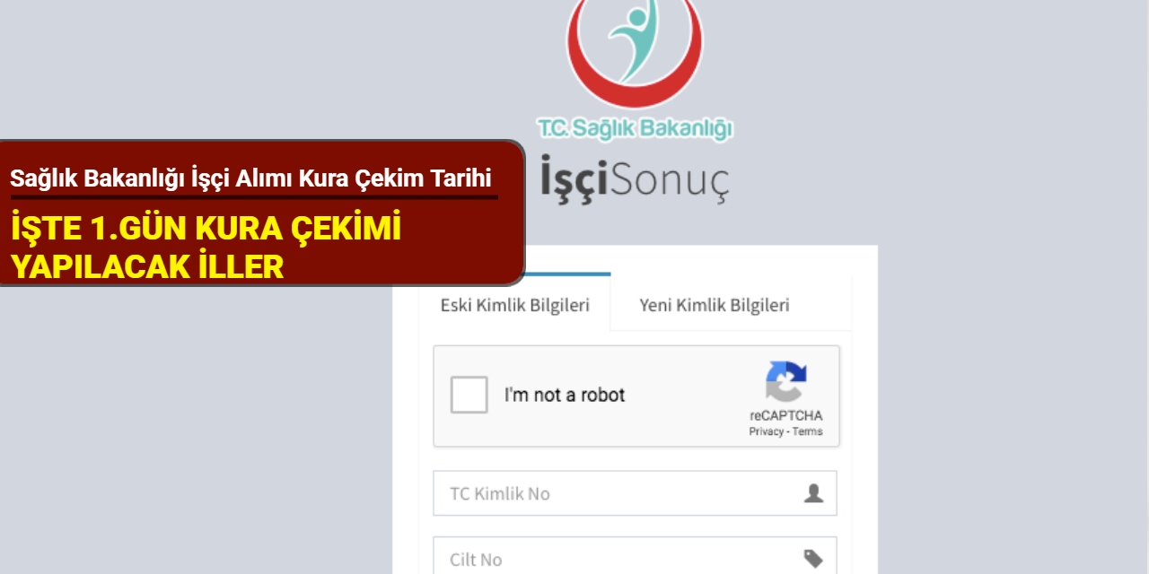 Sağlık Bakanlığı hastanelere personel alımı kura çekim tarihi açıklandı: İşte ilk gün kura çekimi yapılacak iller 2025