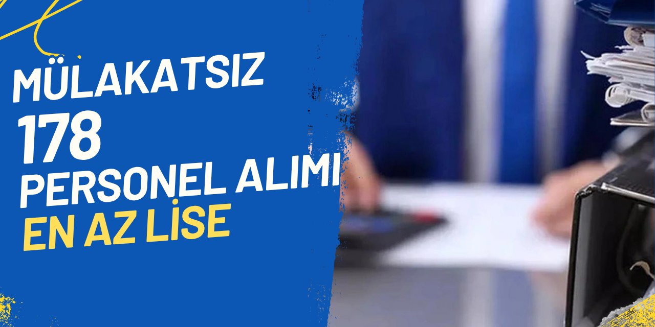 Manisa Celal Bayar Üniversitesi 178 personel alımı yapacak
