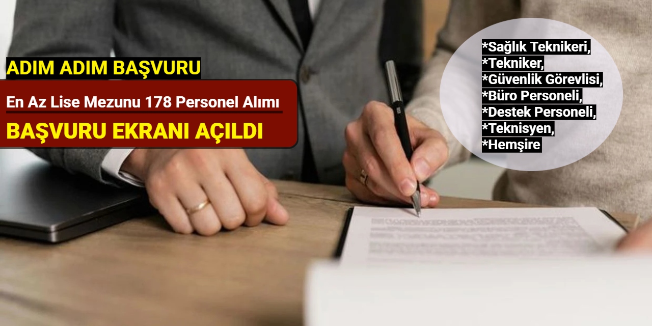 En az lise mezunu: Manisa Celal Bayar Üniversitesi personel alımı başvuru ekranı açıldı 2025