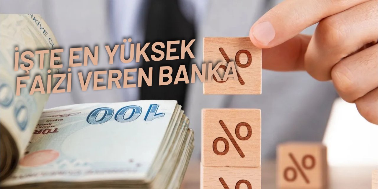 32 günlük en yüksek faiz veren banka: İşte 300 bin TL'nin 1 aylık faiz getirisi