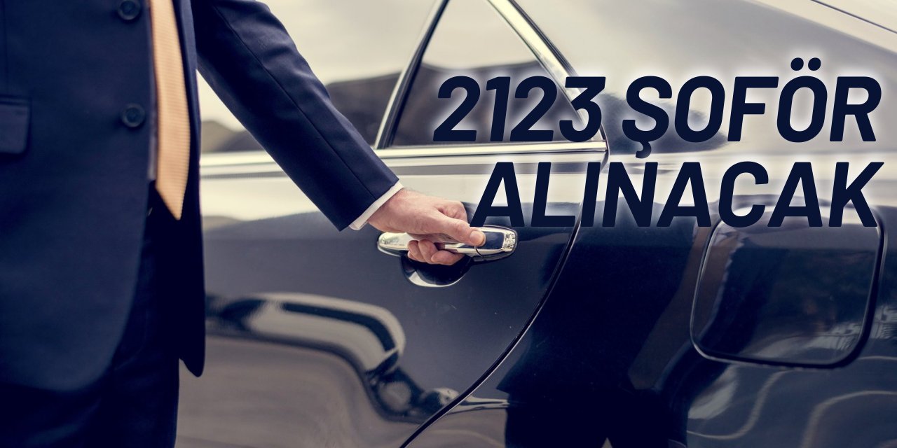 İŞKUR 2123 şoför alımı başvurusu başladı 2025
