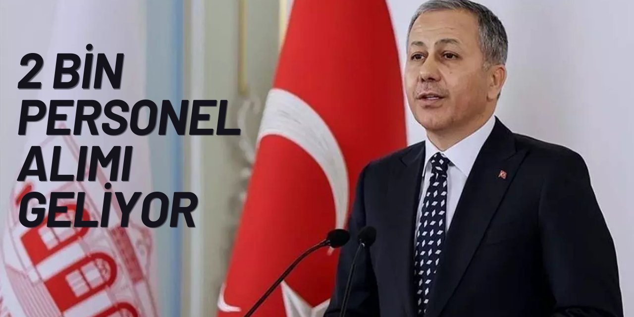 İçişleri Bakanlığı 2 bin personel alımı bekleniyor: Nüfus Müdürlüğü, 112 acil çağrı merkezleri 2025